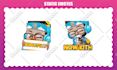 draw twitch emotes and sub badges for streamers and vtubers