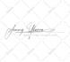 design handwritten, signature, cursive logo