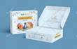 design a unique packaging box ready for print