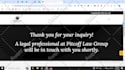 do contact us forms submission manually