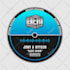 dj, band music typography, edm, record label, rock, rap producer logo