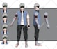 draw a professional character reference sheet for you
