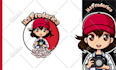 design cartoon logo, cute mascot, character illustration