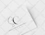 design clean modern minimalist name business logo