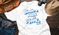 do retro style typography t shirt design