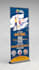 design a professional roll up banner or pull up banner
