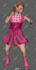 model optimized 3d asset, character, texture in maya, unity