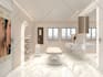 do interior design and render your commercial salon, clinic