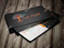 make modern minimalist business card design