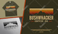 do hand drawn vintage retro logo illustration design for business