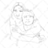 design one line drawing illustrations