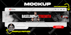 create epic youtube banner and logo