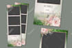 do photo booth template, strip, 360 overlay design