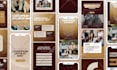 do canva instagram branding kit, canva templates and full brand identity