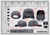 create custom hat trucker, snapback, cap, dad, etc tech pack