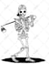 captivate your imagination with skeleton illustration