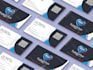 do unique minimalist, smart business card design for you