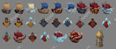 2d full game assets gui,character, icon,background