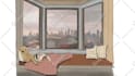 draw color illustration, urban sketch, cityscapes, product