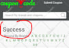 submit coupon code on USA coupon websites, USA websites, USA coupon code
