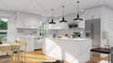 make 3d floor plan and render