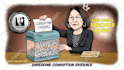 draw a custom political cartoon for any issue