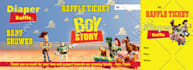 do elegant ticket, raffle ticket or boarding pass in 6hrs