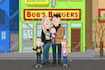 your photo into a bob burger cartoon style portrait