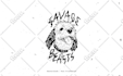 design hand drawn logo in 90s skate punk style