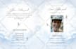design magazine style obituary funeral program in 1hr