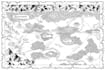 draw fantasy map illustration in vintage storybook style