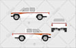 do unique car, van, vehicle wrap design or vehicle sticker