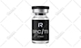 design clean peptide vial label, vial label design, product label design