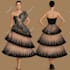 draw fashion or digital illustration, flat sketch front back