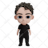 create a custom 3d chibi character from your idea