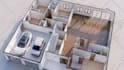 create interior, exterior, 3d floor plan