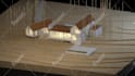 create and desing a minimalist wood render