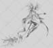 do creature or monster concept illustration for game, book or tabletop
