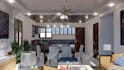 create architectural rendering, exterior and interior