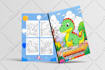 create puzzle book and medium content coloring book for KDP