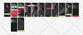 do creative mobile app UI UX design with figma and xd