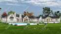 do 3d exterior design, interior design and 3d rendering