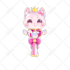 create cute illustration, clip arts, and sticker for you
