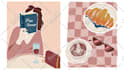 create professional vector flat illustrations for website or app