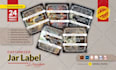 design lip balm label, stickers label badges
