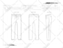 create  garment tech pack for menswear and womenswear