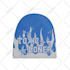 create custom cap hats trucker beanie balaclava with mockup