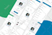 design modern and responsive mobile app UI in figma