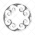 design glass chrome text effect