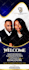 design retractable banner, roll up,  backdrop, ads, church
